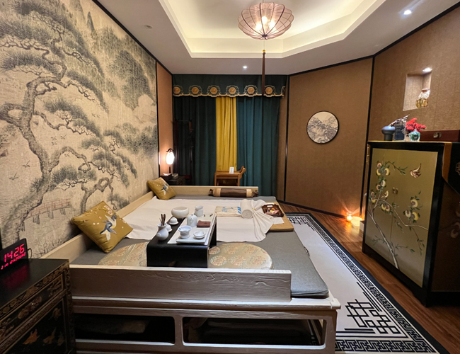 青岛足疗减压会所环境展示（二）一种真挚的艺术生活态度