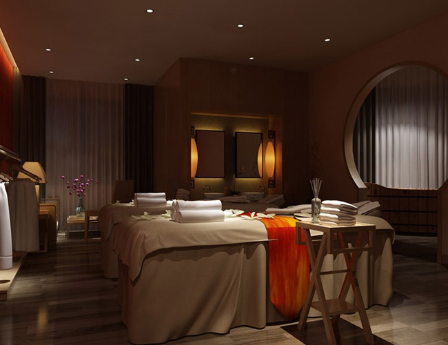 青岛spa足道会所环境展示（六）环境都是精心设计的